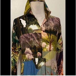 Zara Multicolor Patchwork Dress size xl